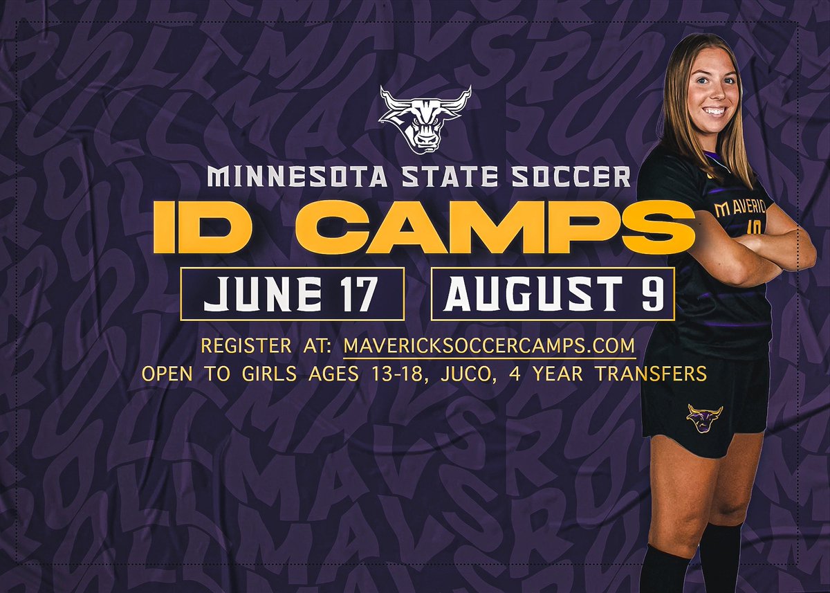 Our Summer Camp registration is open! Join us this summer at The Pitch for an elite experience! These camps will SELL OUT so don’t miss your chance, reserve your spot today! 🔗mavericksoccercamps.com