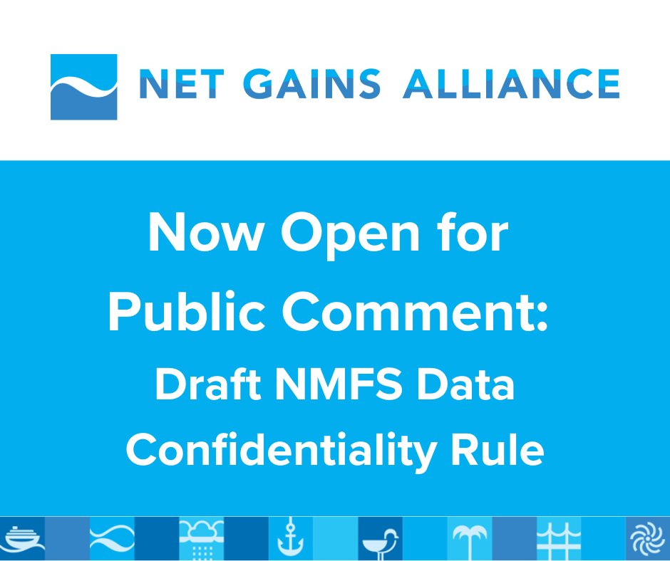Net Gains Alliance calls upon you to engage with the draft rule on #confidentiality of #fisheries #data and #information. Read the @noaafisheries draft rule, consider its impact, and submit your comments before April 25:
federalregister.gov/documents/2024…

#netgainsalliance #publicpolicy