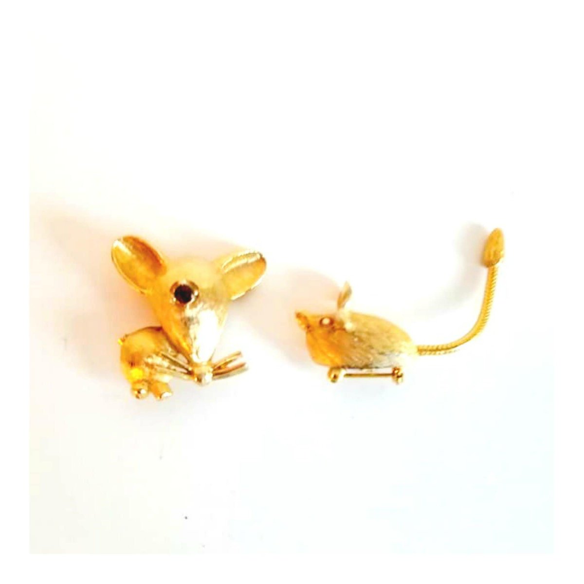 Vintage  Mouse Scatter Pins, Kitschy Jewelry, Free Shipping tuppu.net/92171d59 #JunkYardBlonde #Etsy #RhinestoneBrooch