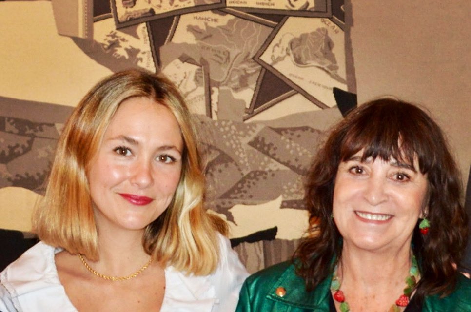 Rosa Montero (@BrunaHusky) y @rigobandini han sido las madrinas de la presentación de la temporada #cultural del @IF_Madrid. Explicaron las influencias que han recibido de la cultura #francesa y sus proyectos con #Francia 🇫🇷🎧 #Global5 de @radio5_rne 👉🏽👉🏼👉rtve.es/a/16023883/