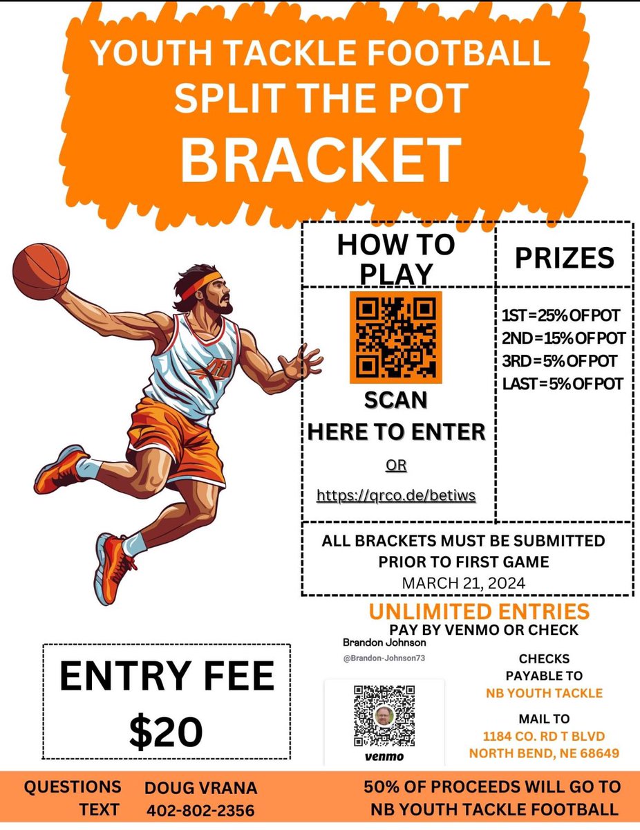 Go fill out a bracket! Less than an hour to do so!