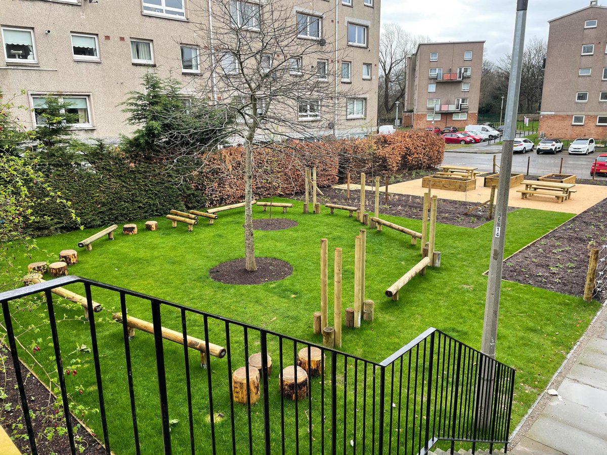 Exiting! Our green infrastructure retrofit project at Northfield Grove with @civicengineers is shortlisted for a <a href="/TheDeveloperUK/">The Developer</a> <a href="/festivalofplace/">Festival of Place</a> Pineapple 🍍 Award for its contribution to #Edinburgh #GreenInfrastructure &amp; its role in #climate resilience.