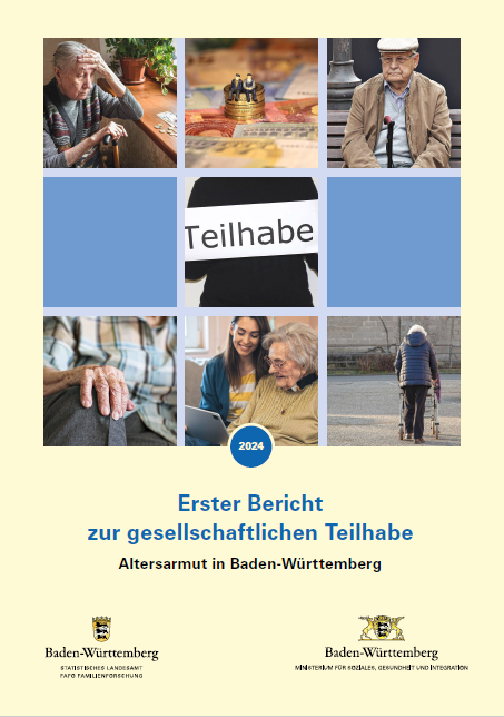 👛19 % der Menschen ab 65 Jahren in Baden-Württemberg sind armutsgefährdet. Im 1. Bericht zur gesellschaftlichen Teilhabe analysiert die FamilienForschung im Statistischen Landesamt im Auftrag vom @MSI_BW die Armutsgefährdung älterer Personen. 📰 statistik-bw.de/Presse/Pressem…