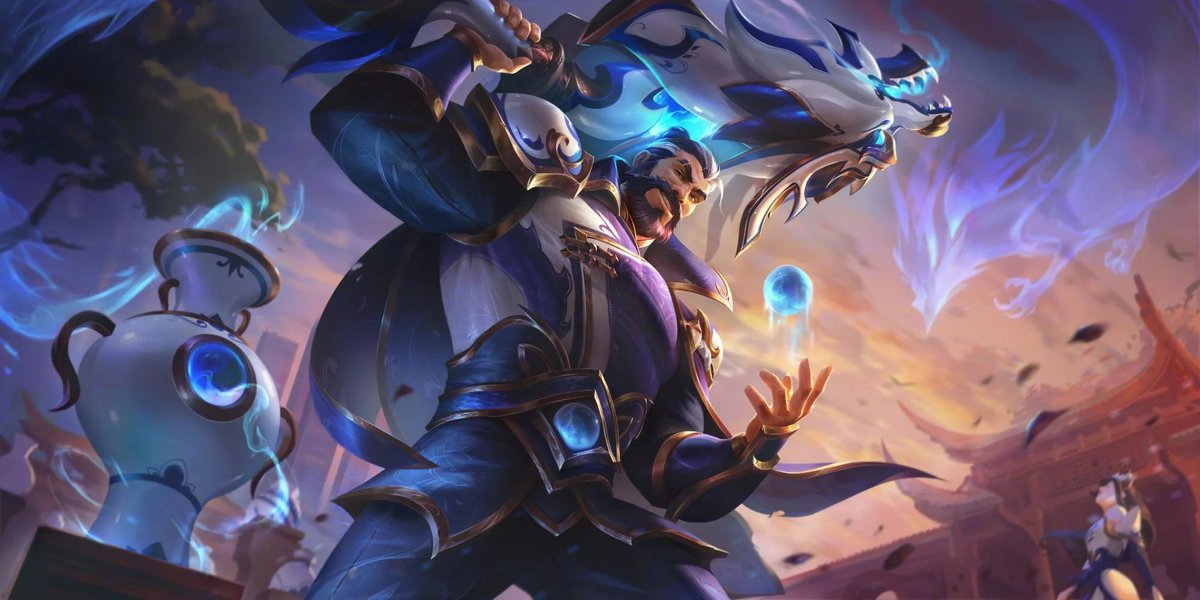 Giving away 10 Porcelain Graves skin codes, available for all servers! Winners receive: - Graves - Porcelain Graves skin - Porcelain Graves emerald chroma To enter: ✅ Follow ✅ Retweet + Like ✅ Comment your region Results drawn on Sunday, March 24