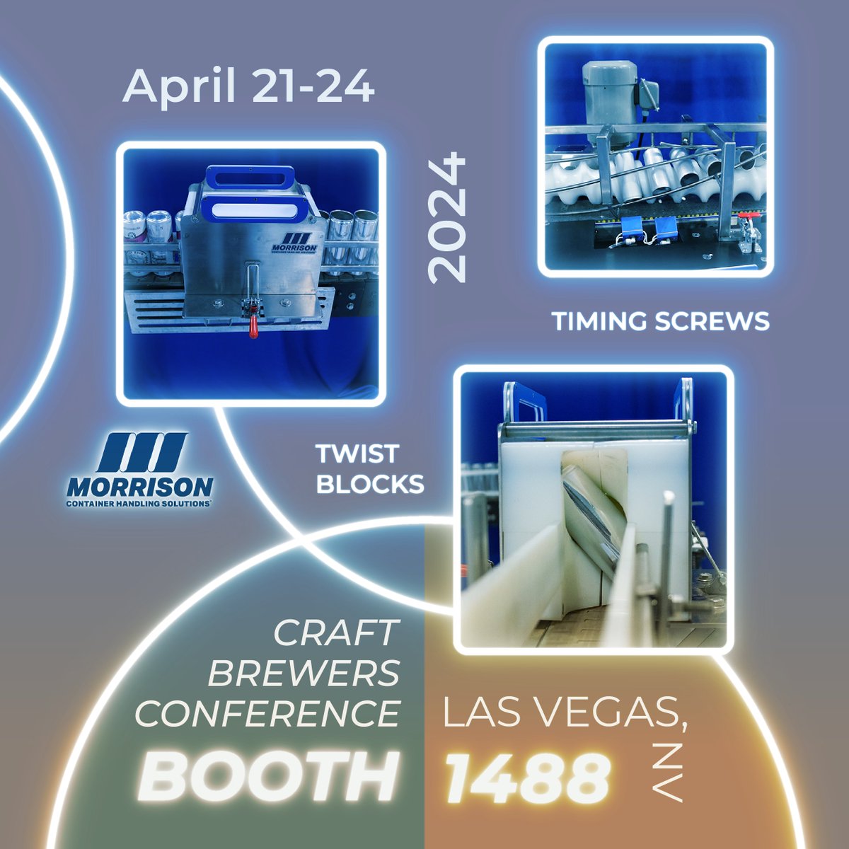 Calling all craft brewers! Don't miss out on the opportunity to improve your container handling at the upcoming 2024 Craft Brewers Conference. Add us to your show planner and visit booth 1488 to learn from the container handling experts. See you soon! 🍻#CraftBrewersCon