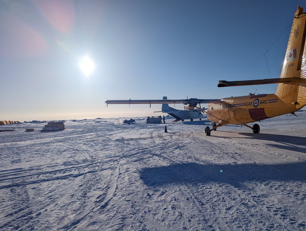 BZ to the CC-138 Twin Otter crew from 440 Transport Squadron that supported #IceCamp 2024, a three-week operation designed to research, test and evaluate operational capabilities in the Arctic region. @RCAF_ARC