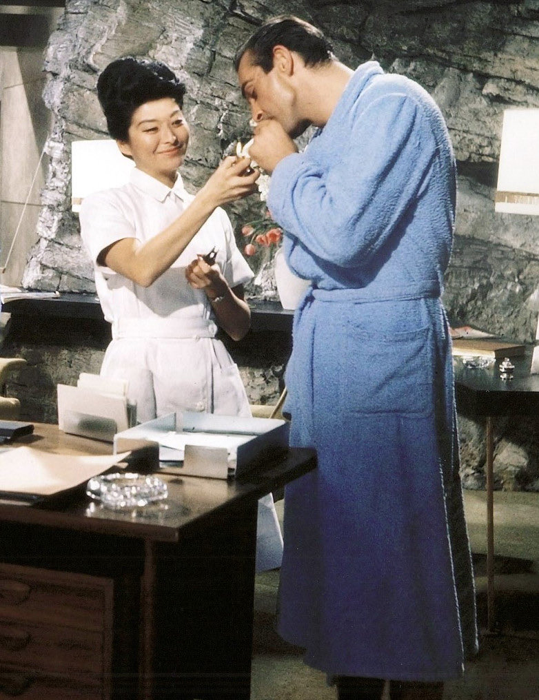 Yvonne Shima, who played Sister Lily in DR. NO has passed away at the age of 89.