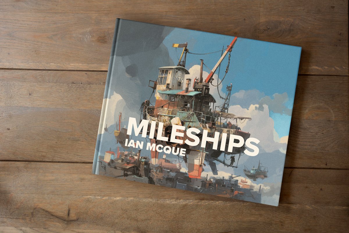 Hello there! I've been talking about this for a while now but 2024 is the year: the Mileships narrative artbook is coming to Kickstarter in April. You can sign up to be notified at this link: kickstarter.com/projects/ianmc… All your support is greatly appreciated. More on this soon!