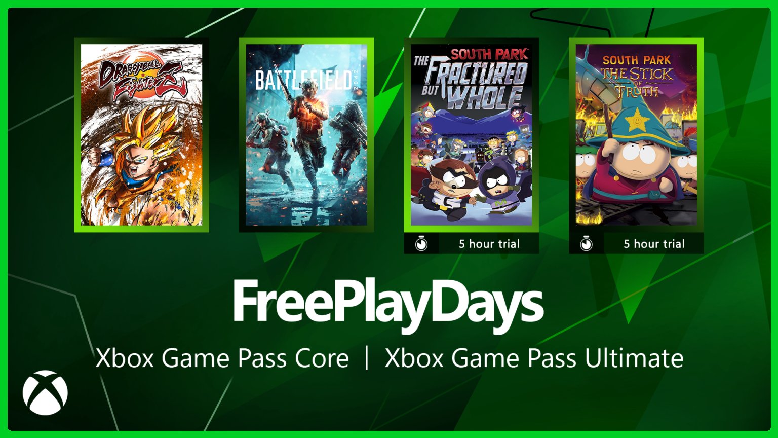 Xbox Game Pass free play days