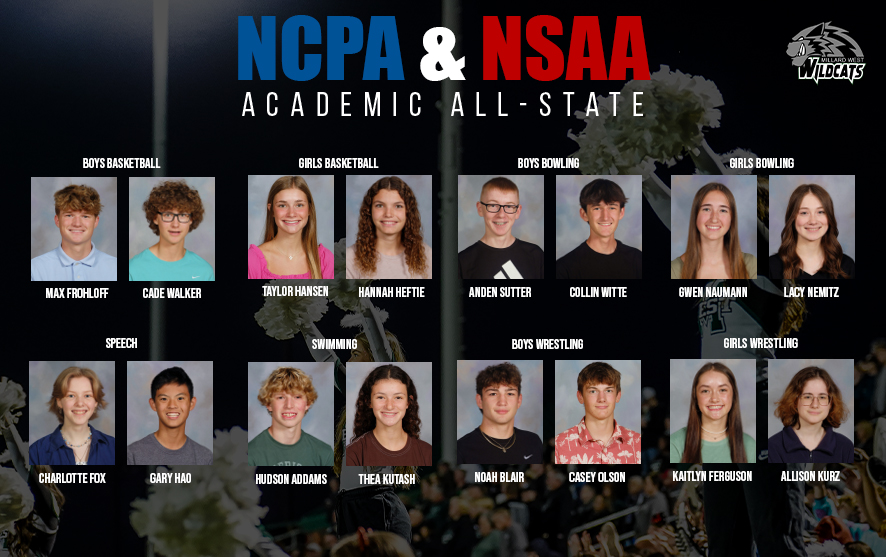 Congratulations to our 2023-24 winter academic all-state award winners! Wildcats that get it done in their activity as well as in the classroom. #wildcatpower #smartycats