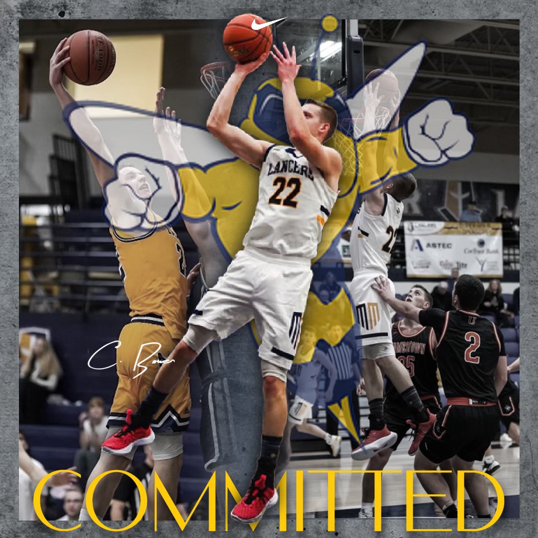 Jacket Nation welcome <a href="/ColeBowen_22/">Cole Bowen</a> to the program! 

Cole will transfer in from Mount Marty University where he was a GPAC All-Conference Honorable Mention averaging 13 points and 5 rebounds per game.