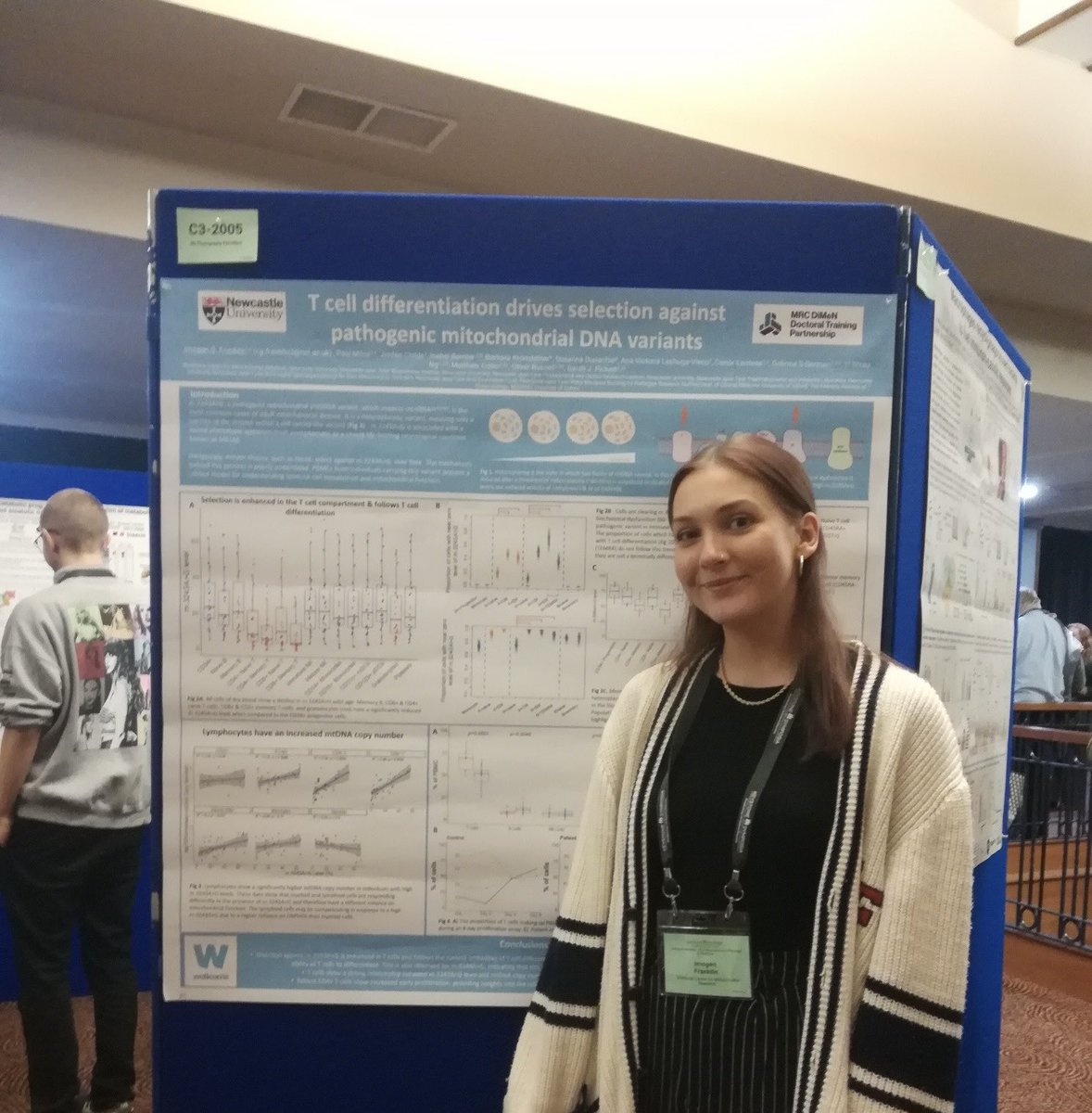 ImogenFranklin6's tweet image. Really enjoying my first ever immunometabolism conference. Thanks to everyone who came to chat at my poster last night! @KeysSymp #immunometabolism
