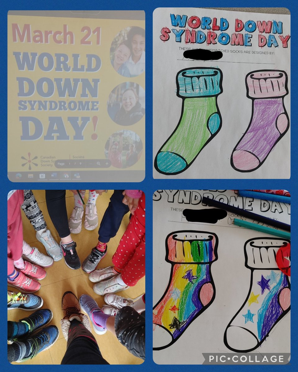 Room 110 rocking our socks for World Down Syndrome Day! 🧦 <a href="/SebastianDPCDSB/">StSebastianDPCDSB</a> <a href="/DPCDSBSchools/">Dufferin-Peel Catholic District School Board</a>