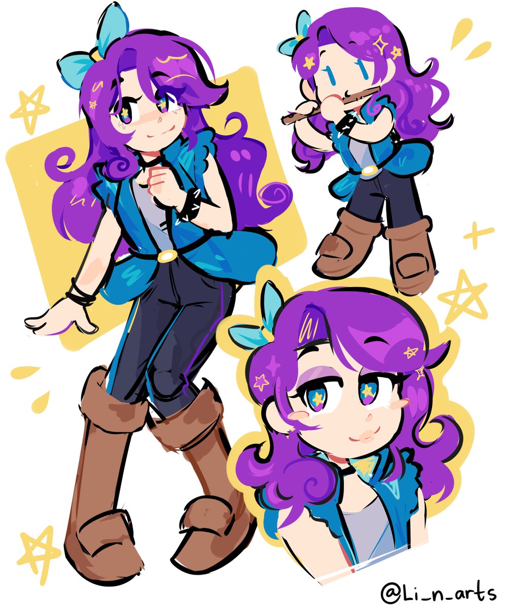 「abigail doodles  #StardewValley 」|Liaのイラスト