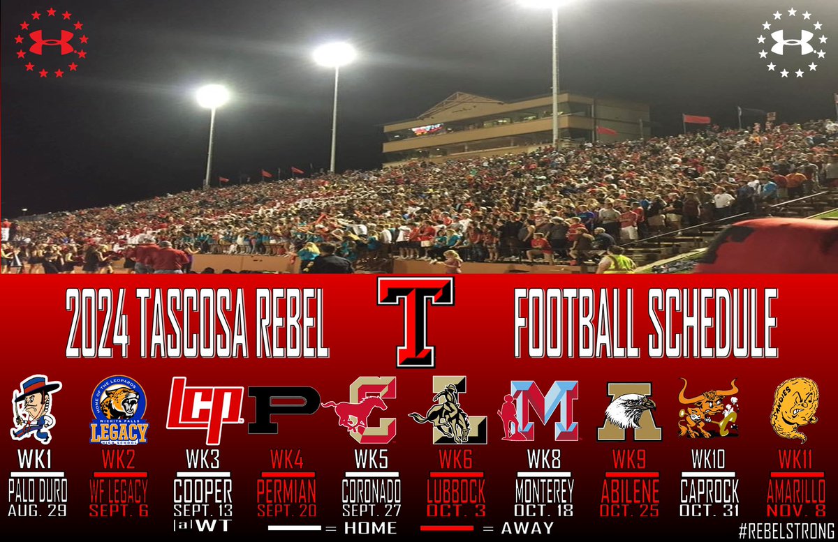 THS_FB's tweet photo. We have dates! Aug.29th can’t get here fast enough! #RebelStrong #OneGoal #TrustTheProcess https://t.co/1vb8AAtClm