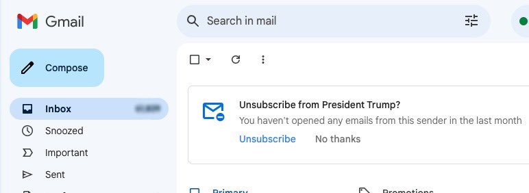 hodgetwins's tweet image. 🚨ELECTION INTERFERENCE 

Google is sending people notifications to unsubscribe from President Trump’s emails. 

They are actively trying to steal the 2024  election.