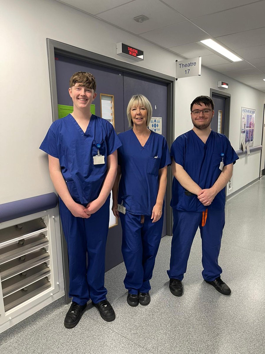 Our amazing healthcare cadets put the final piece of their patients journeys together today by visiting theatre as part of their elective surgery placement. Thank you all for facilitating, particularly <a href="/Hayes6764/">Esther</a> who has gone above and beyond to support them <a href="/JoMartin007/">#hellomynameisJo</a> <a href="/lmac65/">Lindsay Gregory</a>