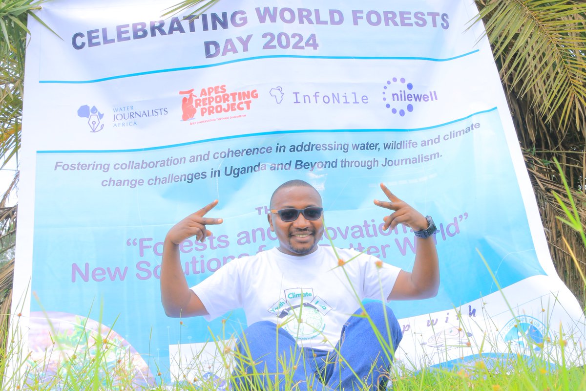 On International Forests Day, Water journalists Africa and its initiatives, including @infoNILE , @NileWell, and @apesstories , have planted over 500 bamboo trees along R. Rwiizi. Glad to be part . @YOPEDU1 @MbararaCorpClub #Internationaldayofforests #WaterWeek @H2Ojournalists