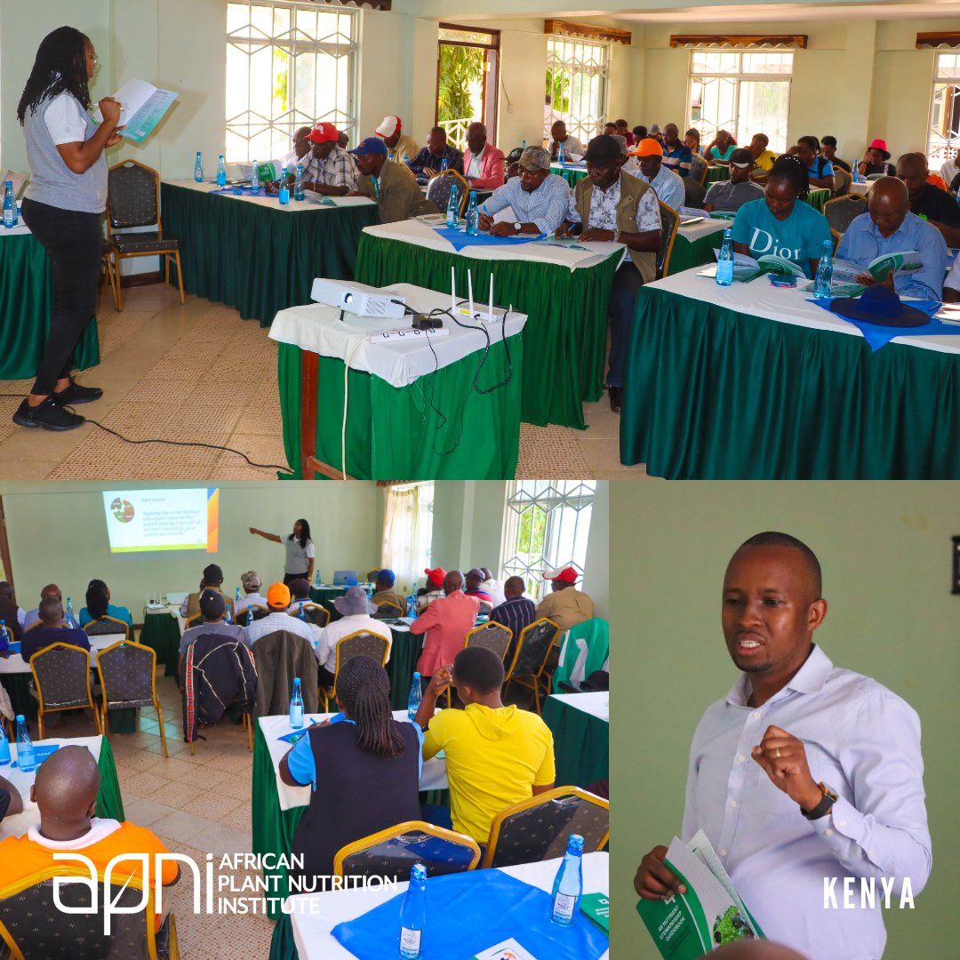 📌 Throwback to 4R training sessions held for extension agents from Mwea Rice Growers Multipurpose Co-operative (MRGM) in Mwea, Kenya. #BMPs #4Rs #SustainableFarming #kenya #farmers #rice #cooperative