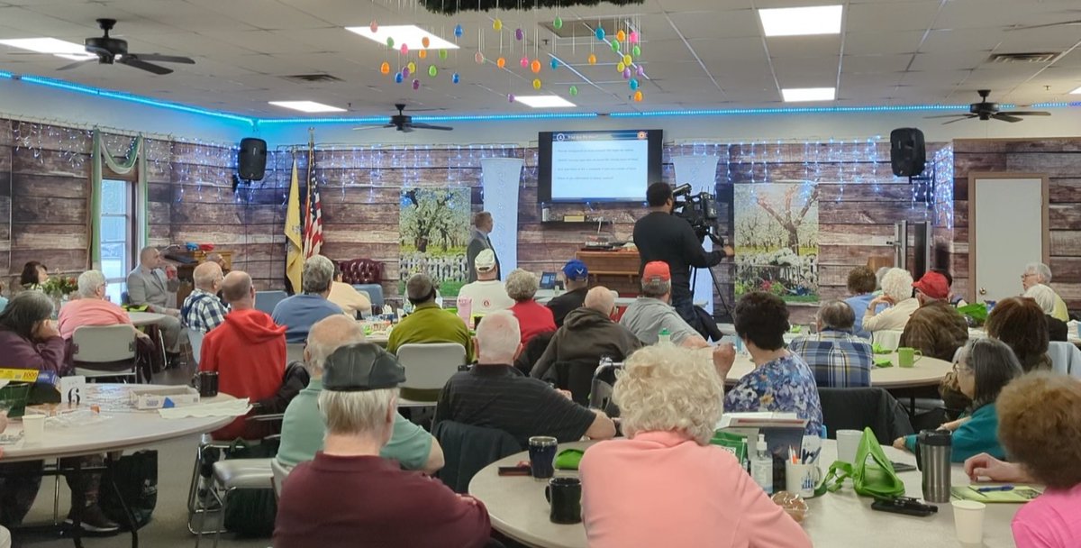 Thank you to the Pemberton Senior Center for hosting FBI Newark, IRS and NJDCJ to discuss how seniors can protect themselves from fraudsters.