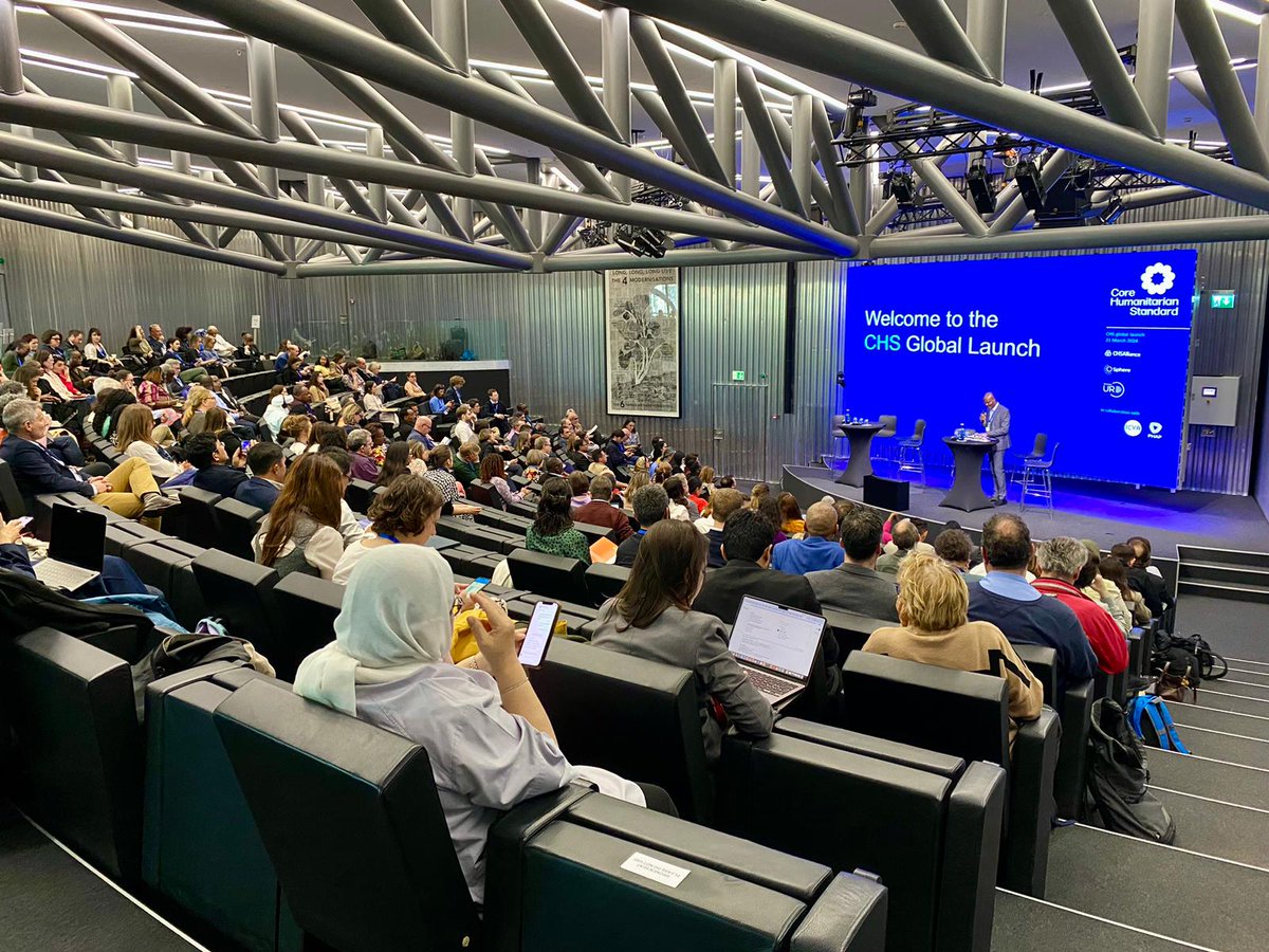 SpherePro's tweet image. The #CoreHumanitarianStandard 2024 version has arrived!

Read the standard online in four languages: handbook.corehumanitarianstandard.org/chs

Learn more about the new CHS and its custodians - Sphere, @CHS_Alliance and @GroupeURD - via our new website: corehumanitarianstandard.org