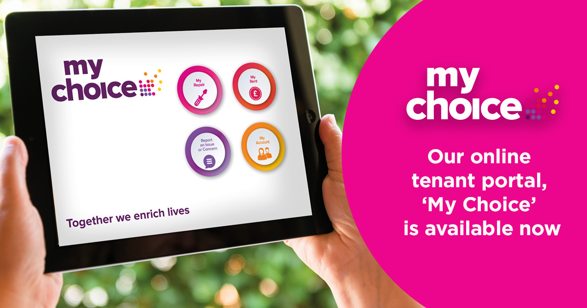 Our tenant portal 'My Choice' is now available. Register here⬇️ choice-housing.org/news/2024/janu…