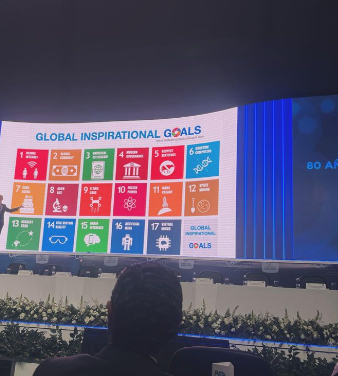 Un gusto asistir a la 80 Asamblea General Anual de la Cámara de la Industria de la Transformación de Nuevo León, CAINTRA y poder escuchar la conferencia de David Roberts sobre “Inteligencia Artificial”.

Un gran reto para enfrentar los nuevos avances en tecnología.