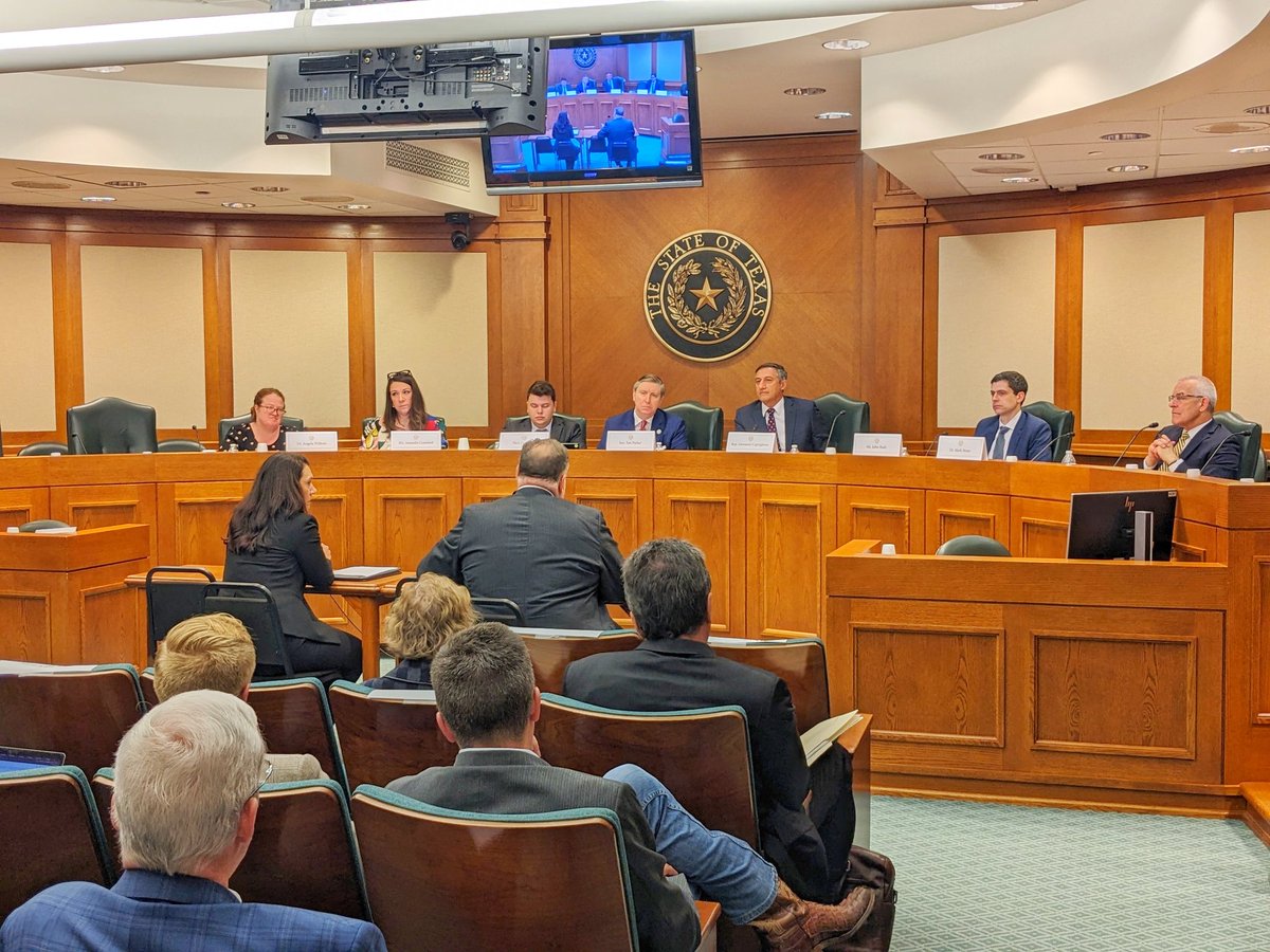 Today the AI Advisory Council, chaired by Sen. @TanParkerTX and Rep. @VoteGiovanni is hearing testimony from four state agencies on how they are deploying and developing AI Systems. You can watch the hearing live at: senate.texas.gov/events.php #txlege