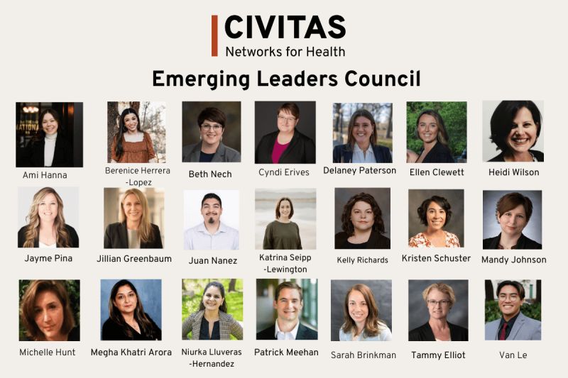 Contexture is honored to have Jayme Piña — Director of Development & Engagement — represent the org through the @civitas4health Emerging Leaders Council (ELC). ELC focuses on data-driven strategies to foster #healthdata industry collaboration. civitasforhealth.org/emerging-leade…