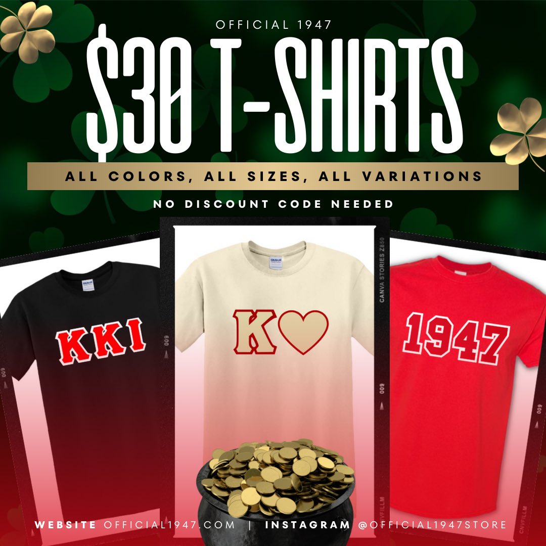 Official_1947's tweet photo. Grab your favorites now! All traditional tees just $30! ✨💚
All sizes, colors, and variations. Don’t miss out!
#KappaSweethearts #KappaDiamonds #KKI #KKINSO #YoSweet #KappaSweetheart #KappaDiamond #SWYO #SWO #SWYOfficial https://t.co/8AjmrDHsTr