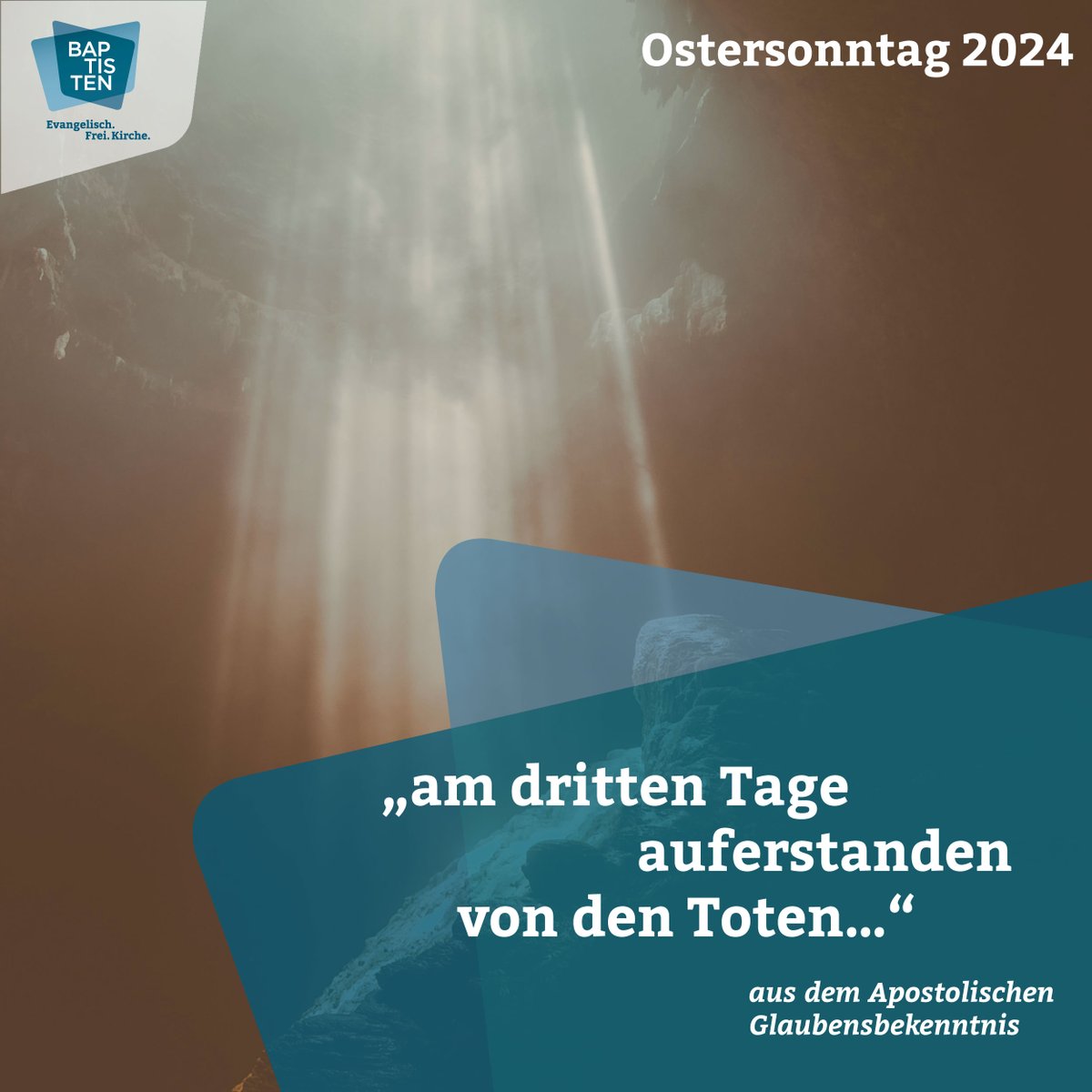 Der Herr ist auferstanden, er ist wahrhaftig auferstanden! #Ostern