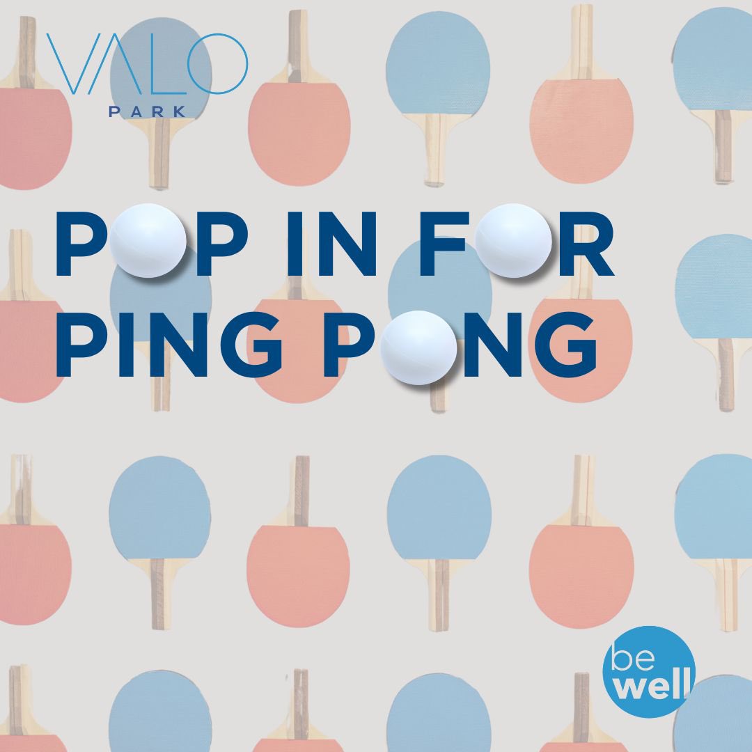 ValoPark's tweet photo. Thursday, March 28th | Pop into the Fitness Center for ping pong and popcorn. RSVP in-app to let us know you are interested! #valoparkva #bewell #simpliengage https://t.co/SuIE9CdL44