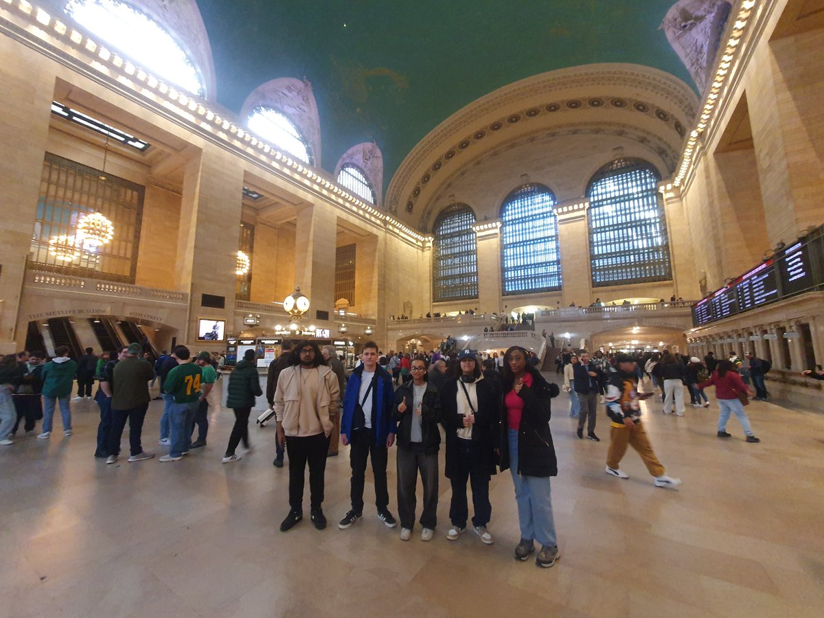 After months of preparation, including a visit to the Ugandan Embassy, our Model United Nations society represented Uganda at the @NHSMUN conference in New York. They took part in committee sessions and debate with students from all over the world after exploring NYC!!