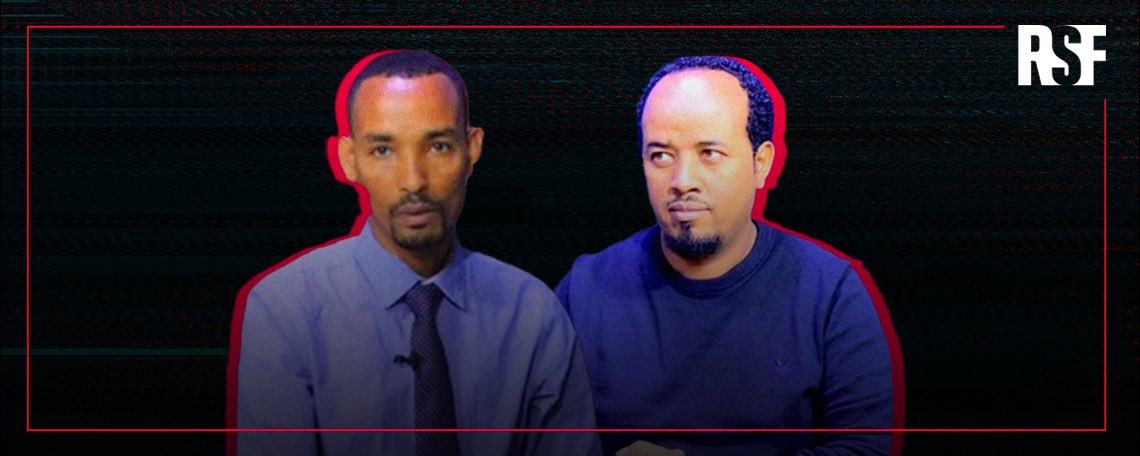 Un cofondateur détenu, l’autre contraint à l’exil : les exactions contre les journalistes d’Ethio News symbolisent la répression de la corporation en #Éthiopie 🇪🇹. RSF dénonce l’écrasement permanent des médias abordant le conflit dans la région d’Amhara.👇 rsf.org/fr/les-exactio…