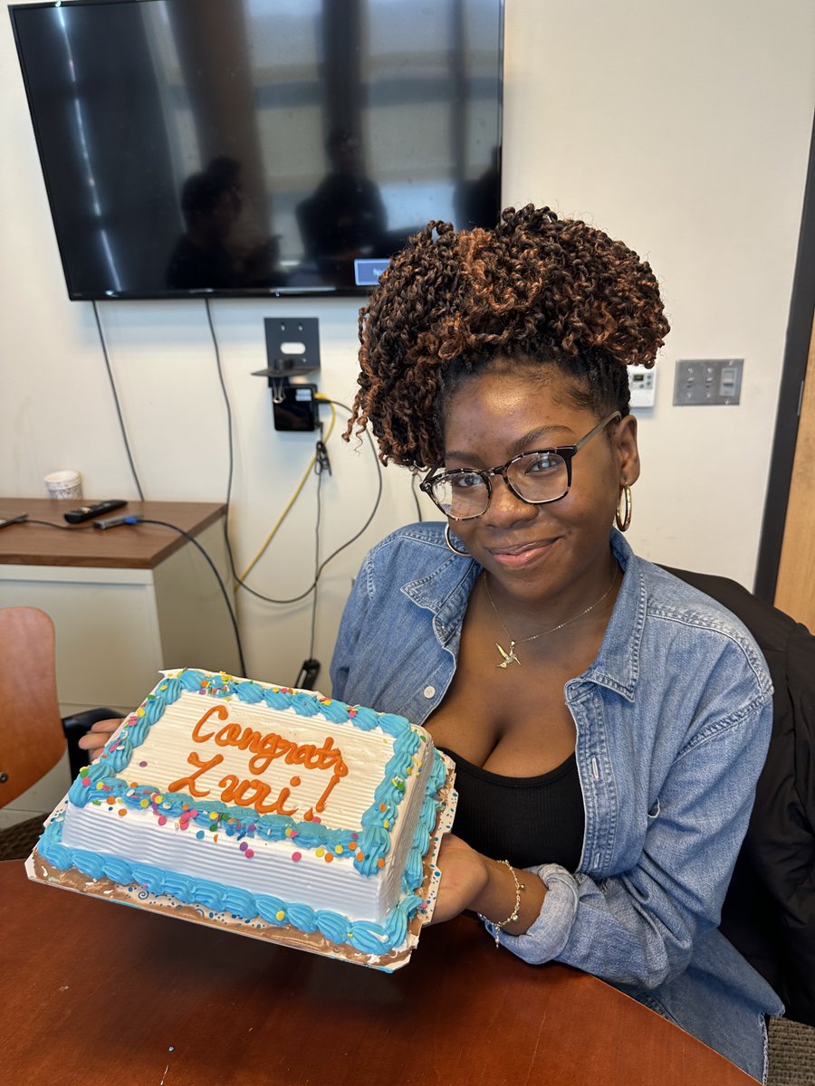 We’re so proud of our undergraduate Zuri, who was selected as a MARC Scholar!!! @EmoryUniversity @EmoryMedicine #proudPI