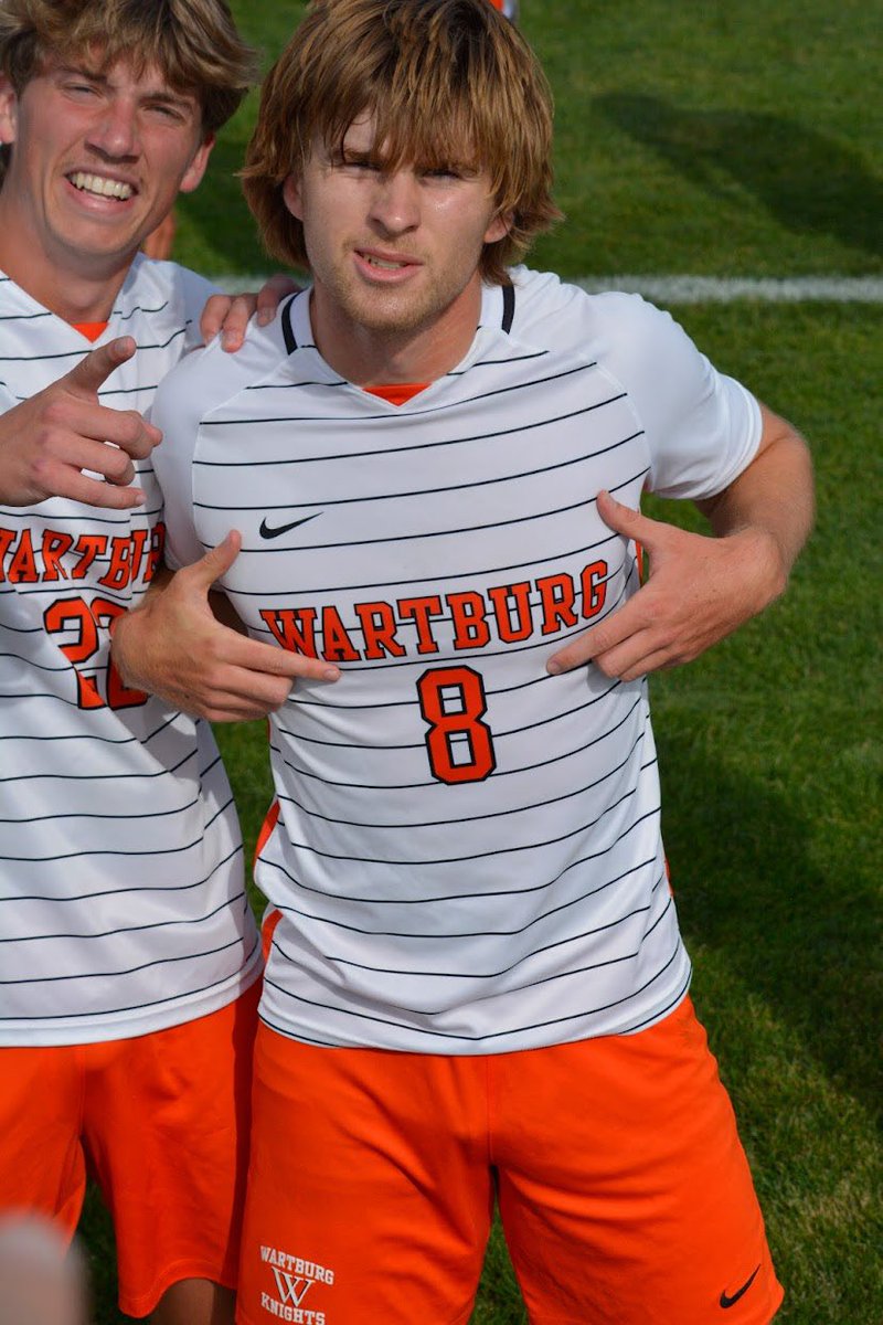 WartburgMSoccer's tweet photo. Happy UKnight day! Let’s keep our colors flying high ⚫️🟠

Help us reach our goal by using the link in bio! 

#uknightday #wartburgcollege #goknights https://t.co/pdNIgGmYyQ