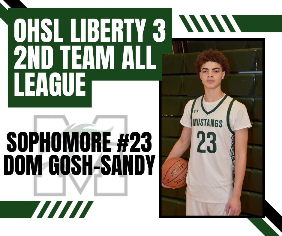 2023-2024 Mustangs recognized by opposing coaches for All-League honors:

First Team:
Senior #12 Will Kershaw 
Junior #2 Mitchell Donegan 
Sophomore #22 Tucker Burnett

Second Team:
Sophomore #23 Dom Gosh-Sandy