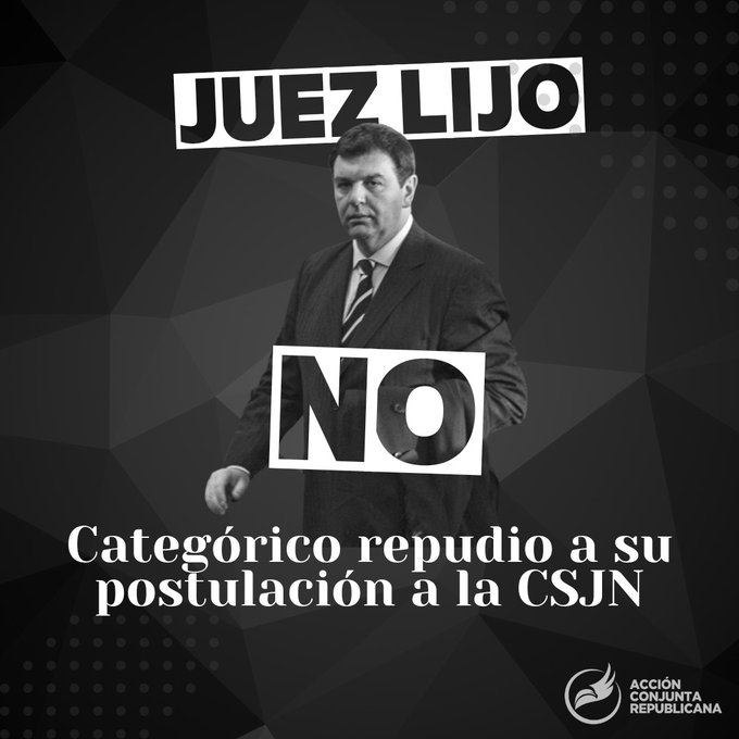 #LijoNo #NoALaImpunidad #BastaDeCorruptos #AndateCuneoLibarona