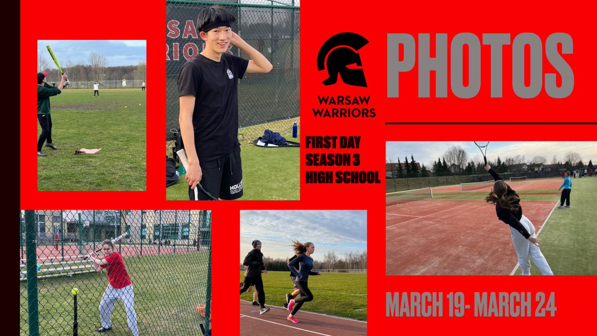 Season 3 High School sports underway @ASW_Warsaw Working hard in any type of weather! #warriorway