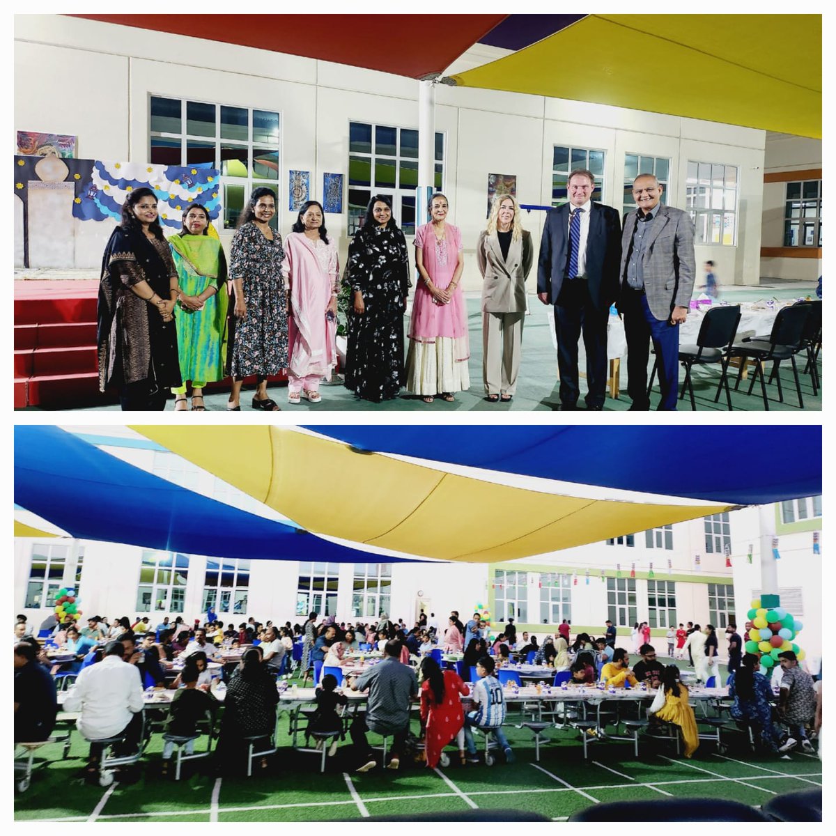 dpsrak's tweet image. Delhi Private School, RAK hosted a heartfelt school iftar, bringing together parents, students, and staff in a true spirit of community. Sharing blessings and breaking bread together. It was a cherished moment of togetherness that touched every heart. Ramadan Kareem.#dpsrak