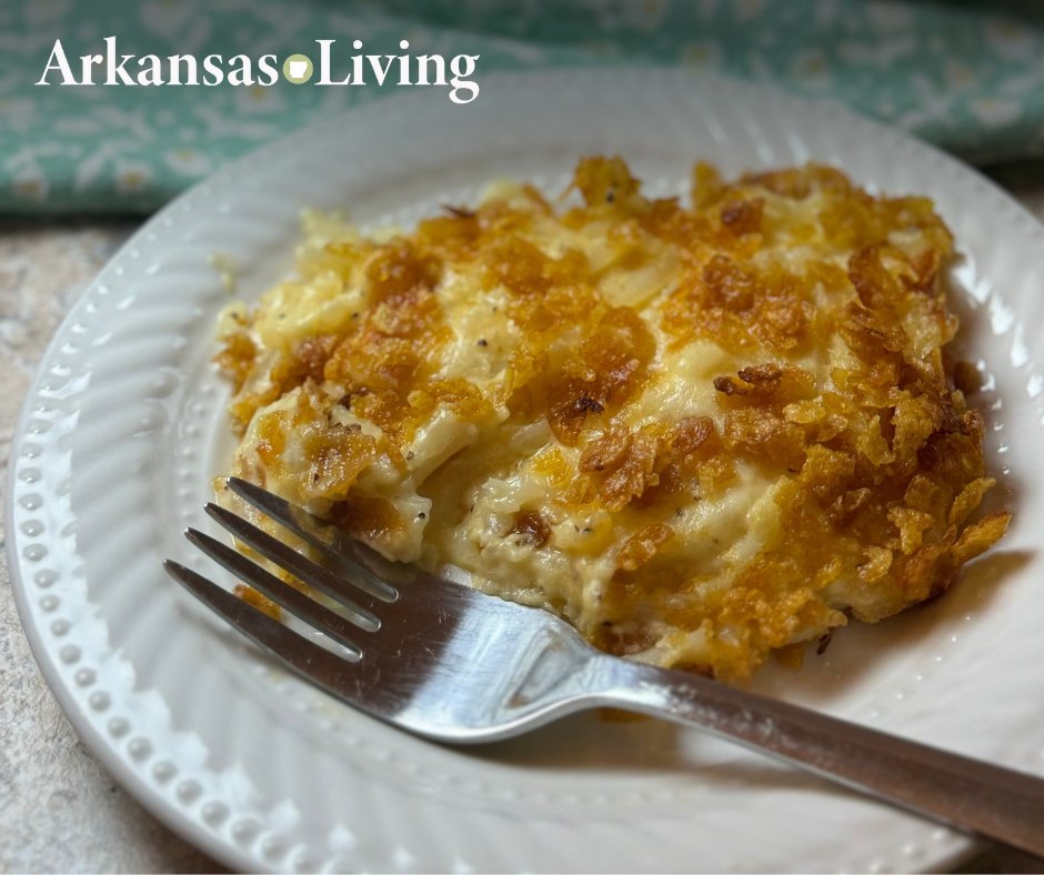 Looking for a killer side dish to prepare for this season? Check out this hash brown casserole with a great backstory! You won’t be disappointed. 🥔

Find the recipe here: arkansaslivingmagazine.com/recipe/hash-br…