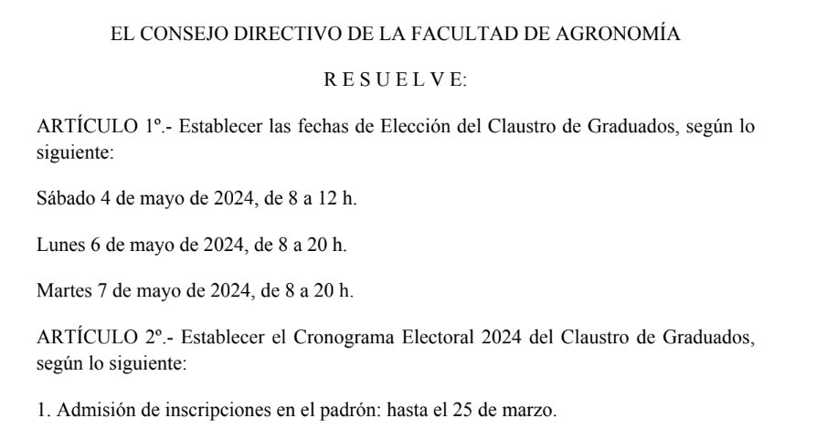 Graduados Agronomía Independiente (@leai_fauba) on Twitter photo Sos graduado de FAUBA?? Votás en las elecciones de tus representantes en el Consejo Directivo?? Ya está cerrado el calendario electoral y quedan muy pocos días para empadronarse. Agendate para participar!!
Si tenes dudas, podemos ayudarte en agronomia.independiente@gmail.com Sos graduado de FAUBA?? Votás en las elecciones de tus representantes en el Consejo Directivo?? Ya está cerrado el calendario electoral y quedan muy pocos días para empadronarse. Agendate para participar!!
Si tenes dudas, podemos ayudarte en agronomia.independiente@gmail.com