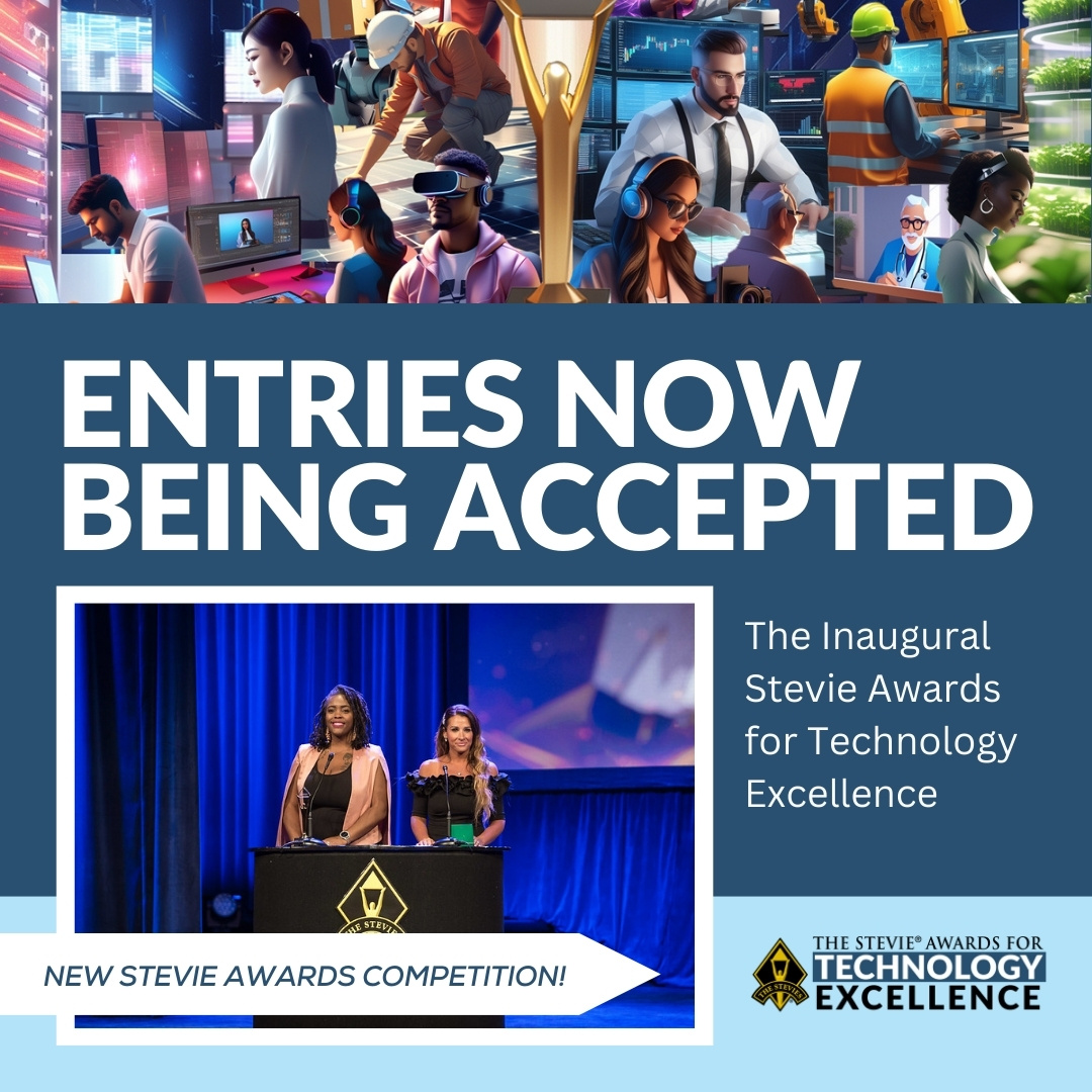 🚀 It's Finally Here: The launch of the inaugural Stevie® Awards for Technology Excellence! 🌟 Request Your Entry Kit to learn how to enter this new international #StevieAwards competition: stevieawards.com/tech 🏆 The Stevie Awards for Technology Excellence will recognize…