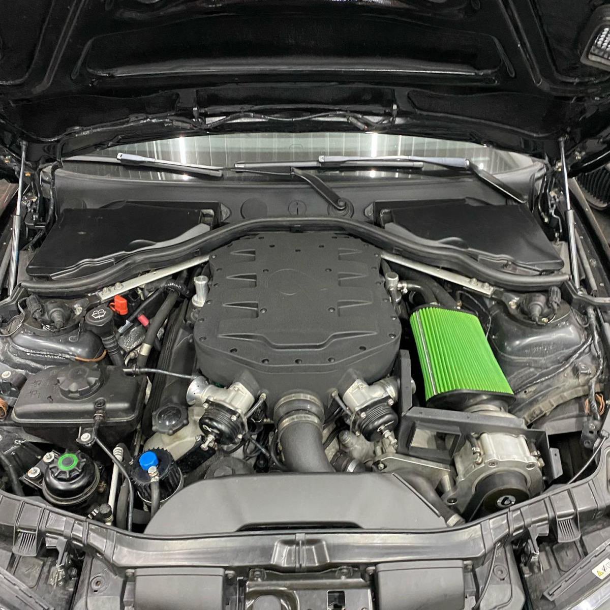 I think an S65 powered 1 series could make me happy. 

The car originally started out as a BMW 123d powered by a turbodiesel I4. It now has an S65 V8 from an E92 M3 paired to a DCT which also came from an E92 M3. The car reached a top speed of 326kmh (202mph) on the Autobahn.