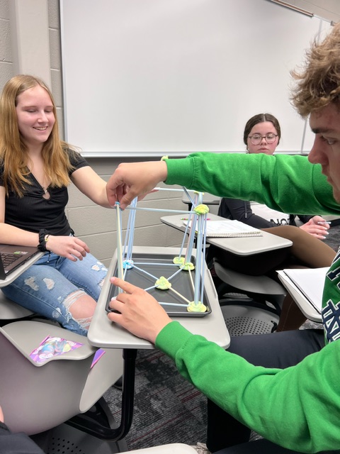 NSUTeacherEd's tweet photo. Students in Dr. Sauder's science content and methods classes explored the Engineering Design Process.
#NSUTeacherEd #teachingteachers https://t.co/QyPwnb4rOL