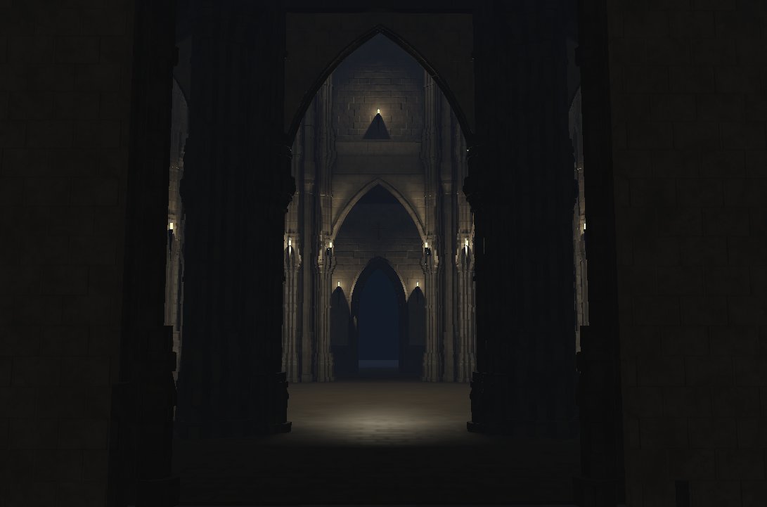 Try not to get lost... Coming soon! #RobloxDev #ROBLOX  #TheNun #Horror #robloxart