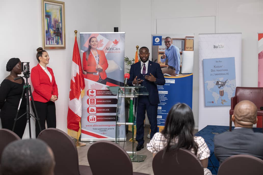 Quelques images de la première journée de l’événement Semaine canadienne en Côte d'Ivoire de ce mercredi 20 mars 2024 à Sofitel hôtel. 

Fabrice Ilunga Ntomba, Président de la chambre de commerce Congo Kinshasa Québec et CEO de Amanivic.

#semainecanadienneci