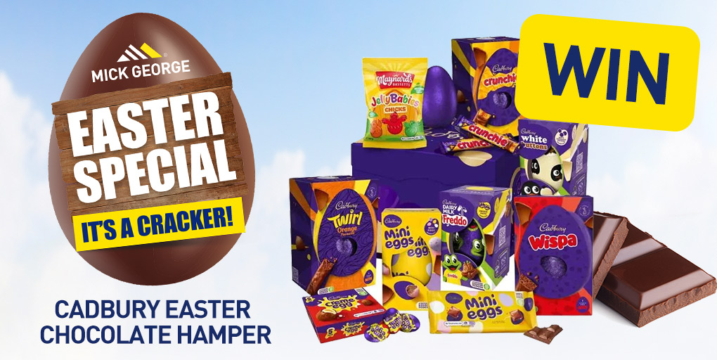 mickgeorgeltd's tweet image. 👐It's Competition Time!

👀This one's rather eggcellent

🐰To be in with a chance of winning this chocolate Easter hamper, simply complete the following steps:

✅Like &amp;amp; Share

☑️Follow Us (must be following to win)

Good Luck - Winner Announced on Tuesday 26th March!