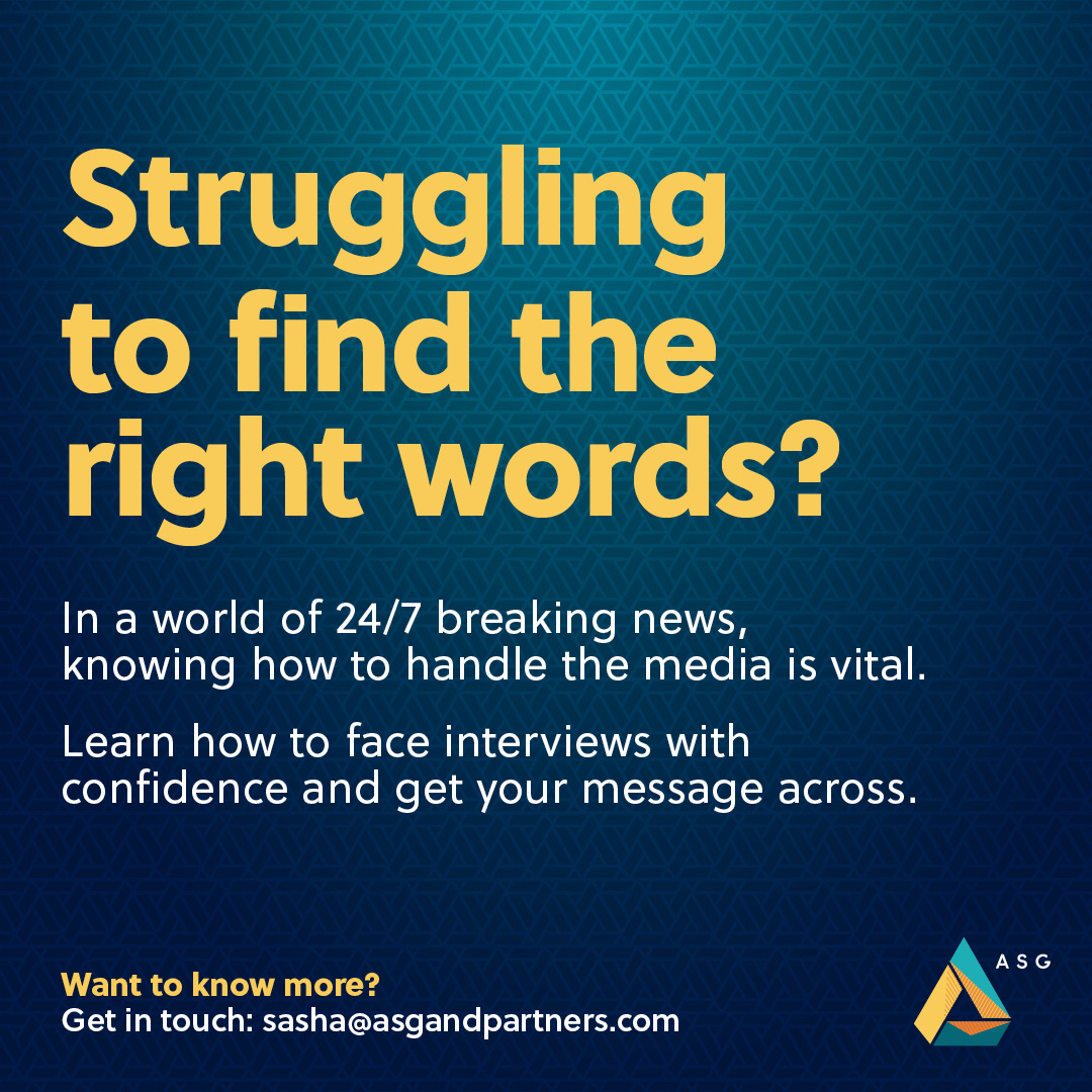 ASGandPartners's tweet image. Unlock the power of media🎥Elevate your presence, refine your message and ace every interview or speaker opportunity with our comprehensive media and presentation training courses. Contact us now and master the art of impactful communication. #mediatraining #acetheinterview