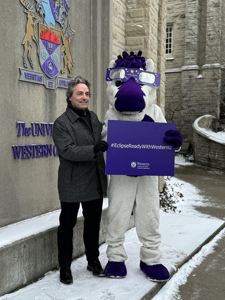 Spot JW on campus and get a free pair of solar eclipse glasses. Let's get #EclipseReadyWithWesternU